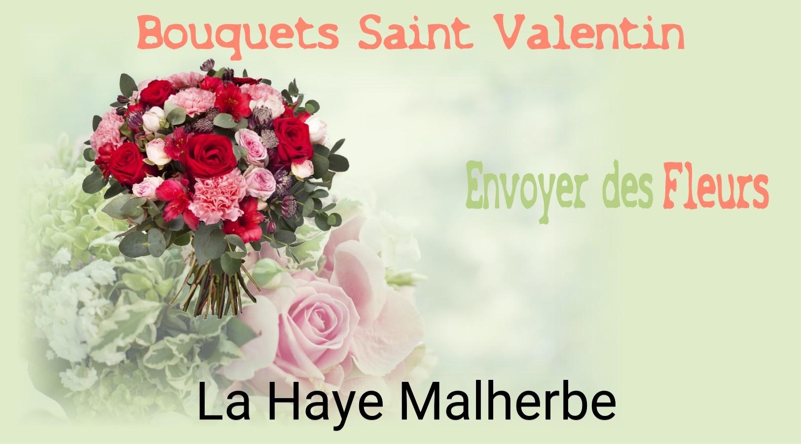 Roses de Saint-Valentin livrées à La Haye-Malherbe